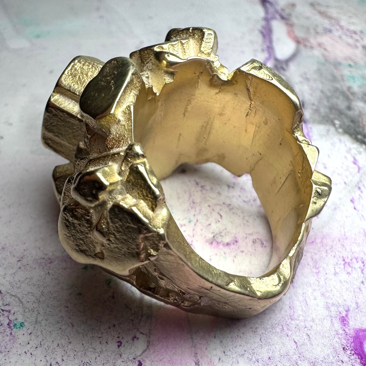 Golden Nugget Ring