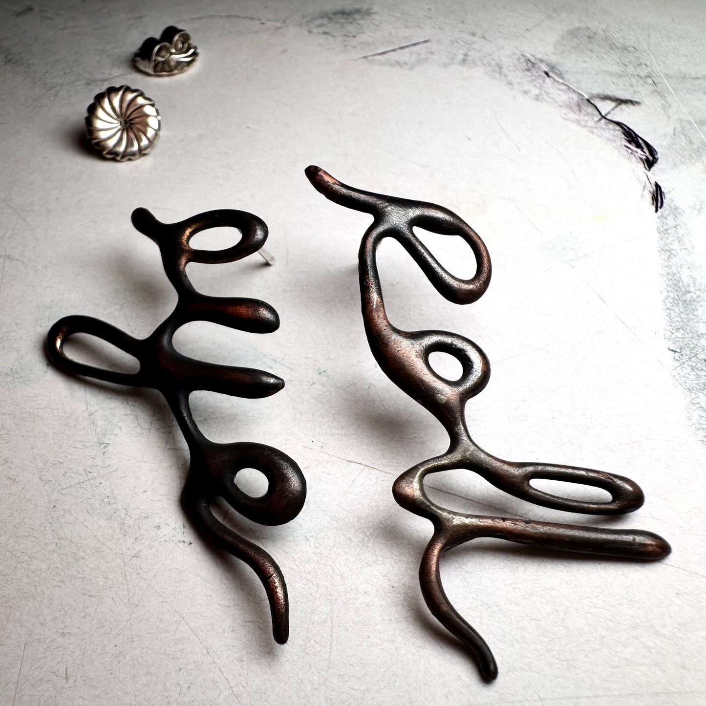 Eye Roll Earrings