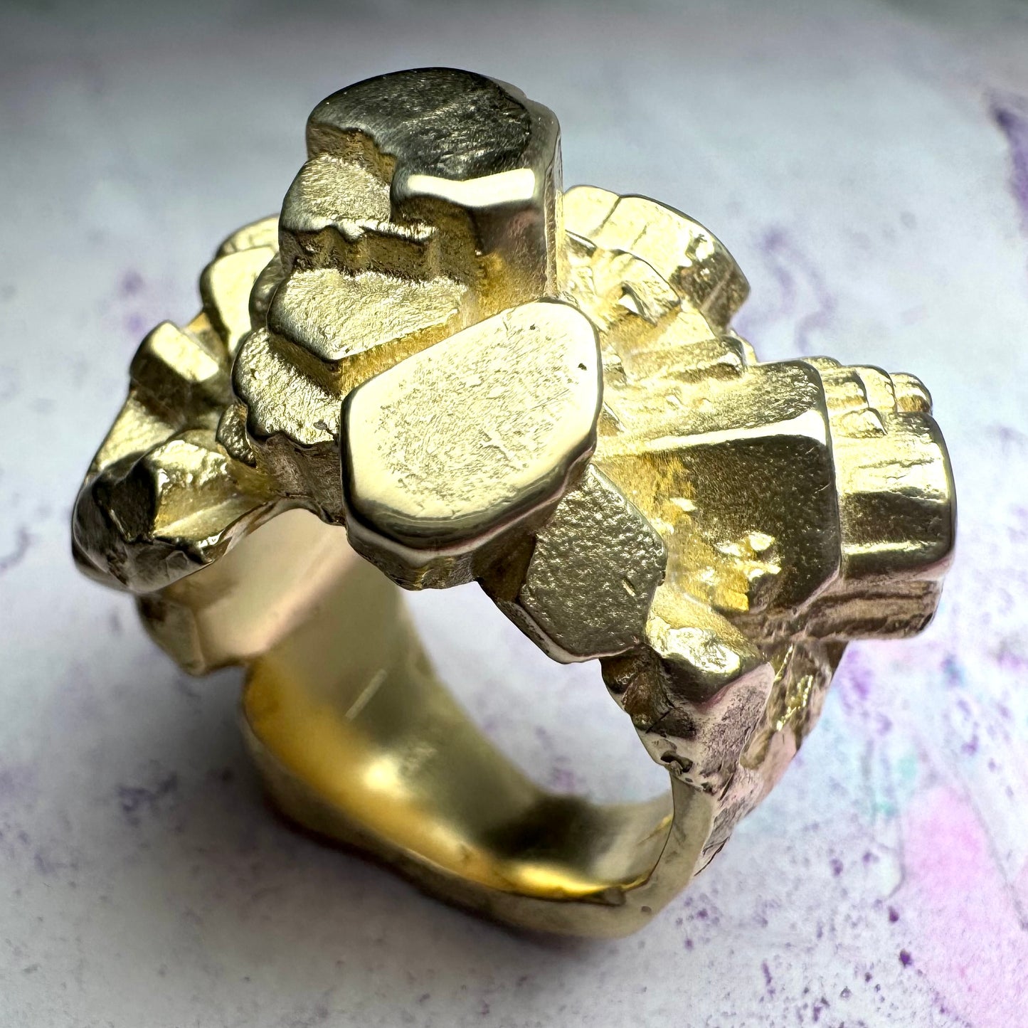 Golden Nugget Ring