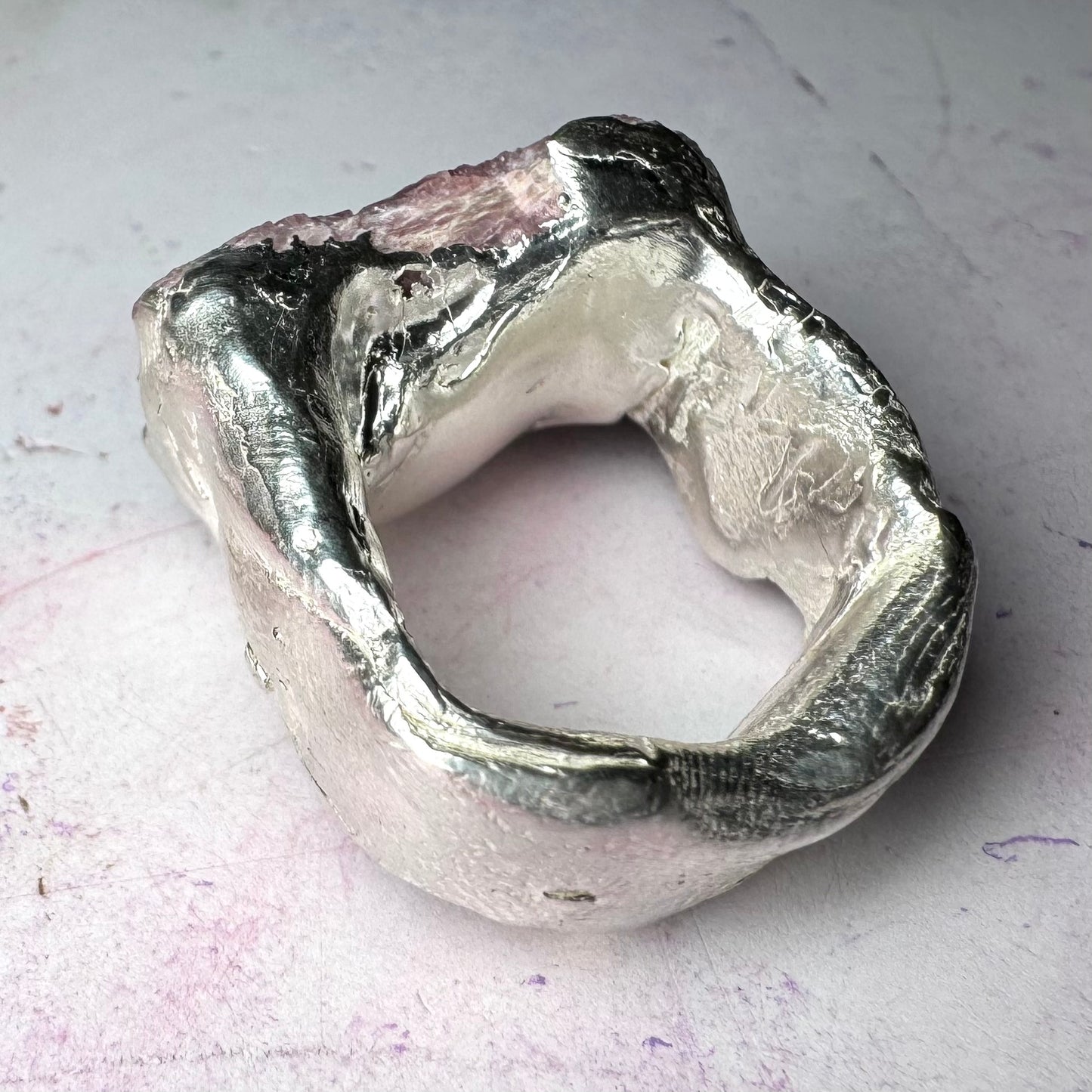 Ruby Rock Ring