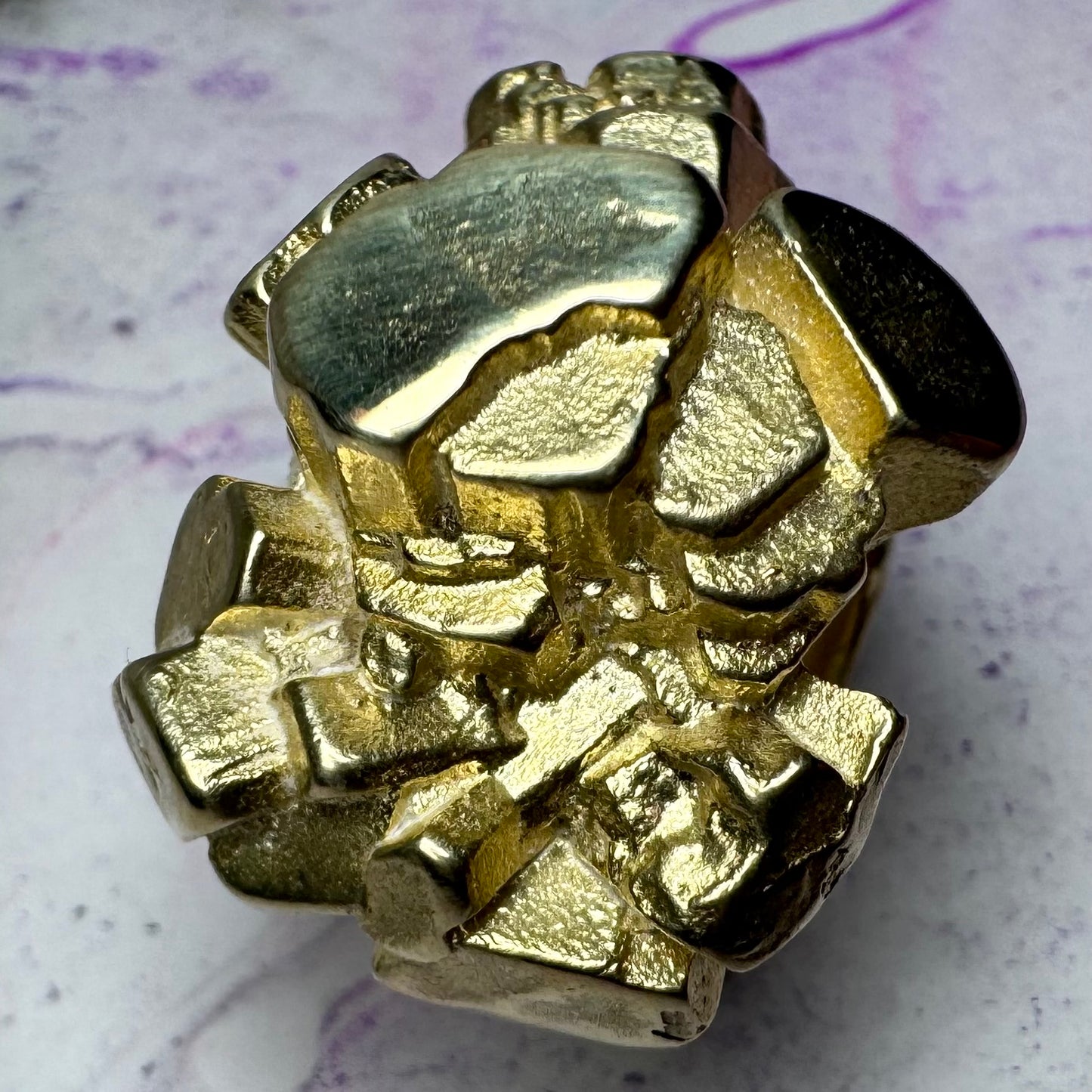 Golden Nugget Ring