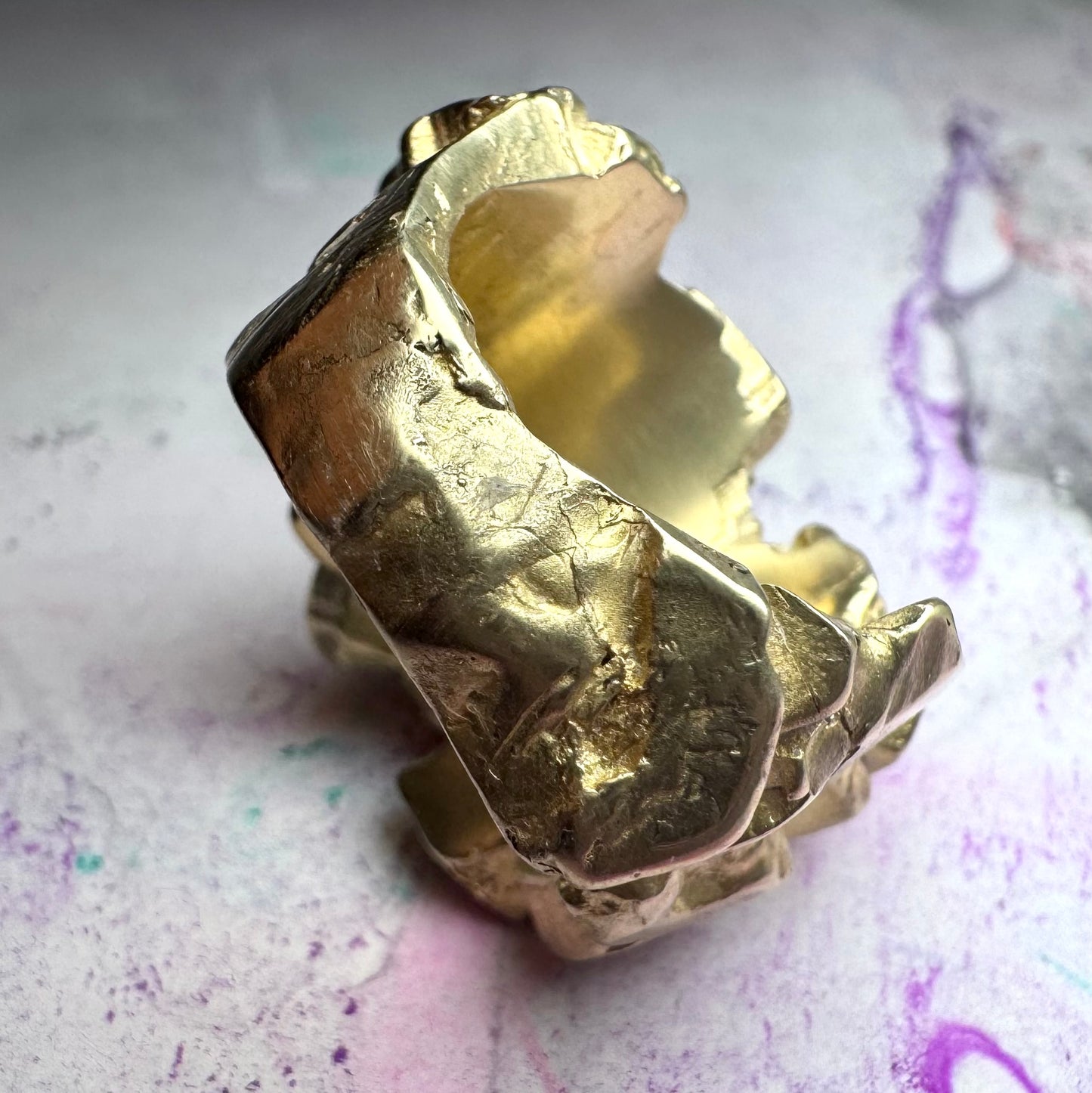 Golden Nugget Ring