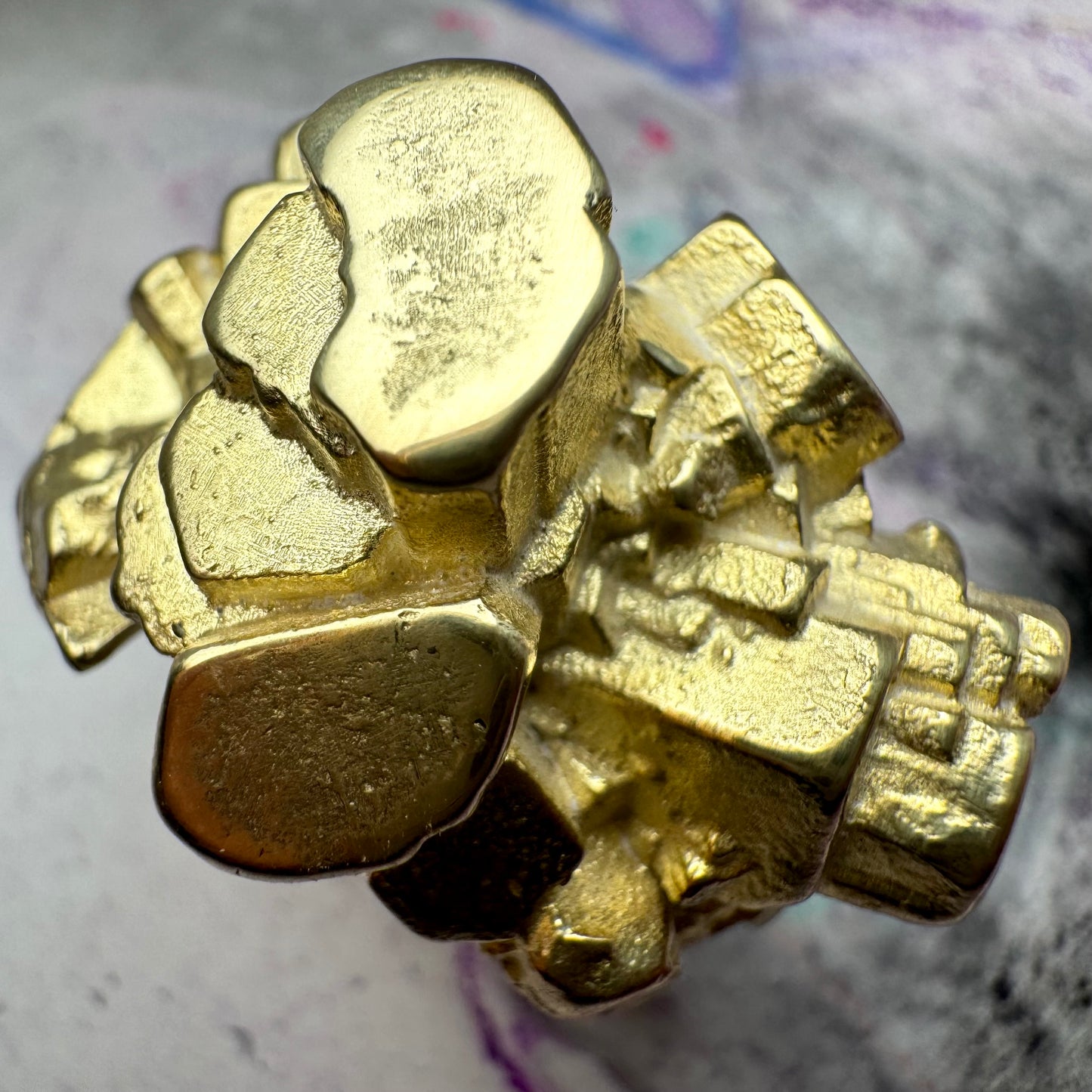Golden Nugget Ring