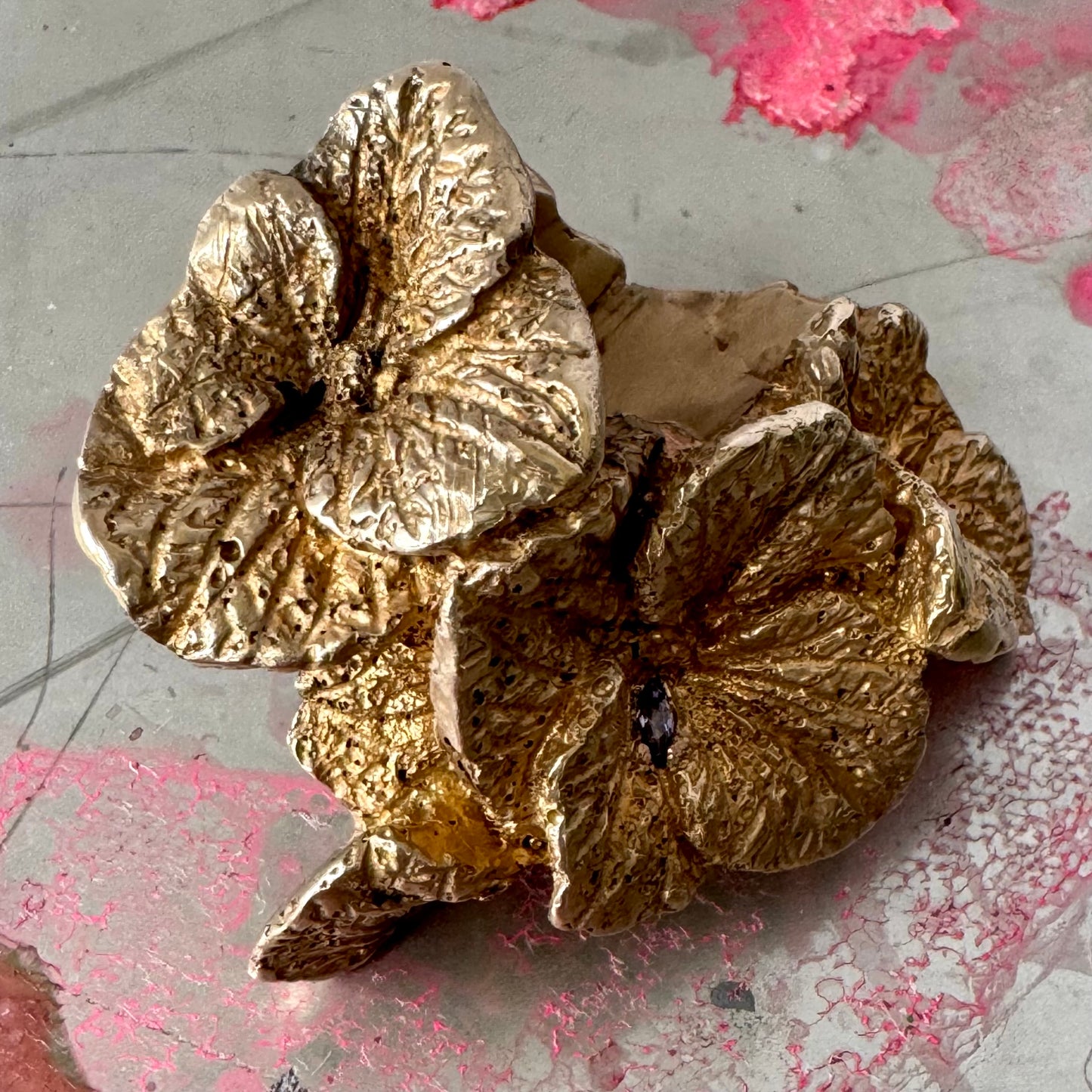 Hydrangea Flower Ring