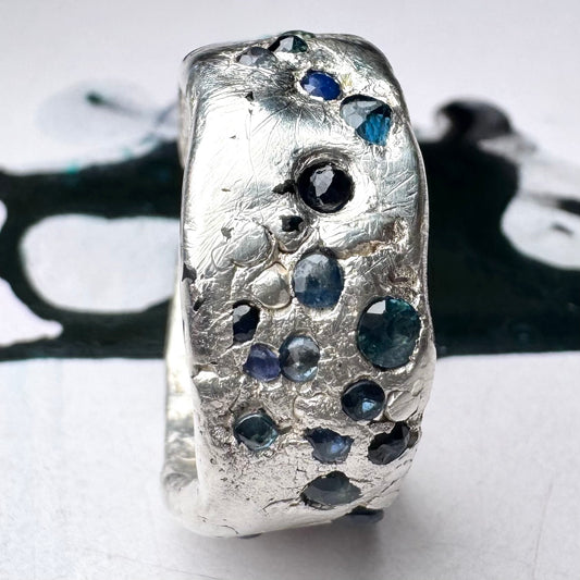 September Sapphire Ring