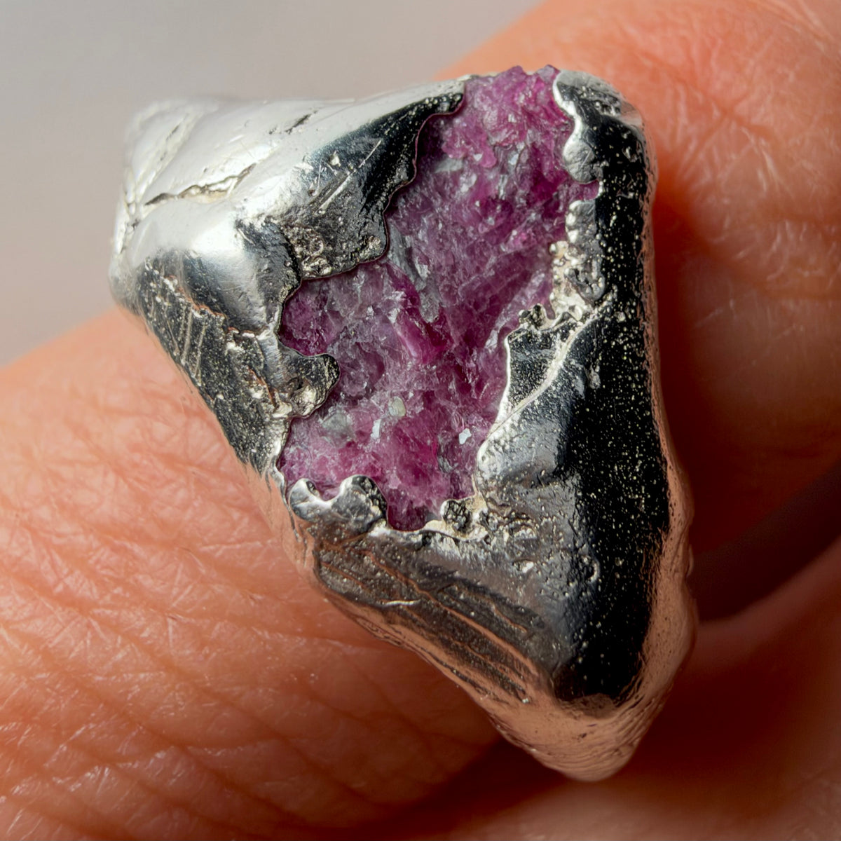 Ruby Pink Ring
