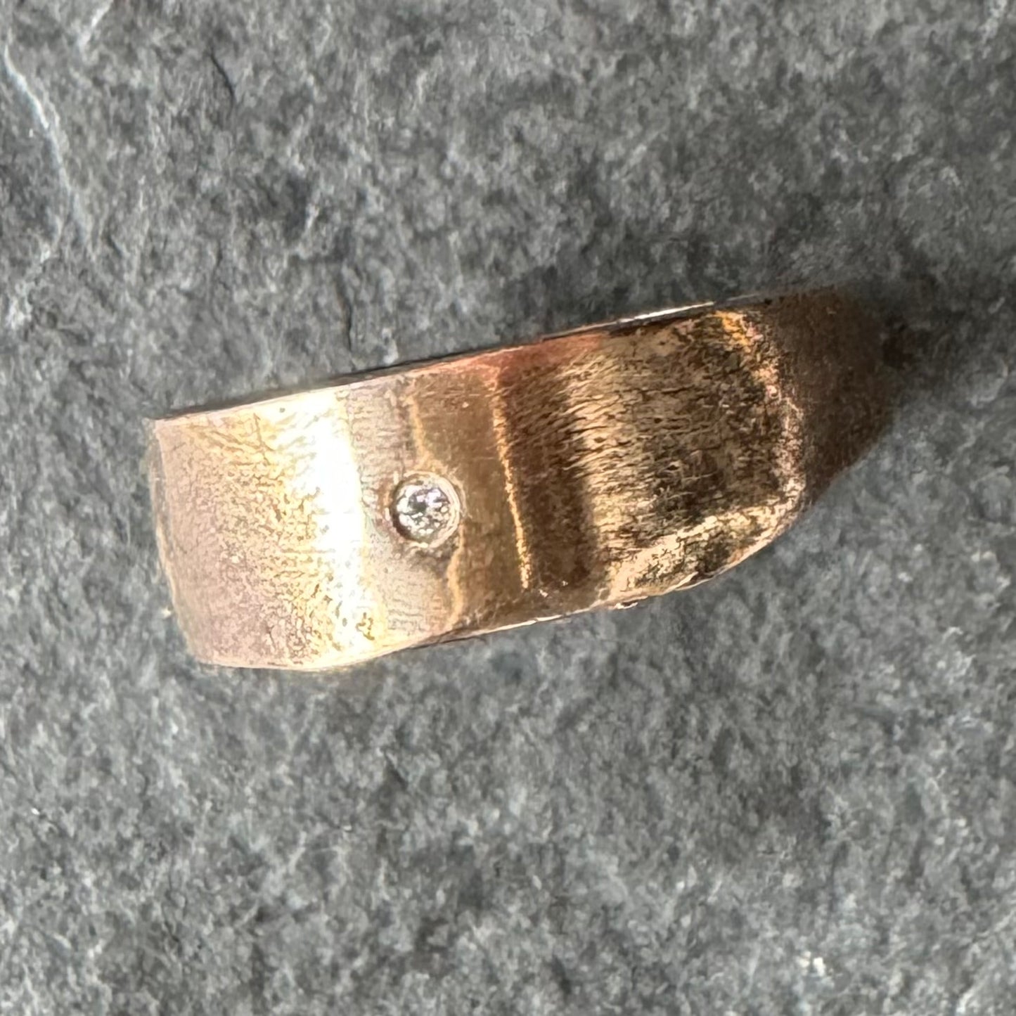 Diamond Pinky Ring
