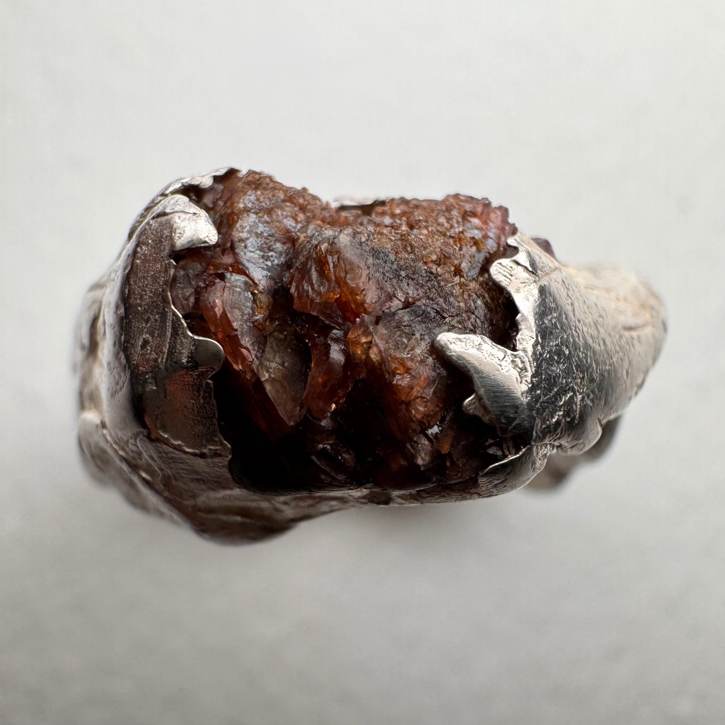 Silver Ruby Ring - Andrea Corson