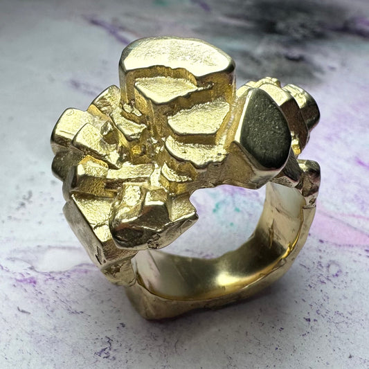 Golden Nugget Ring