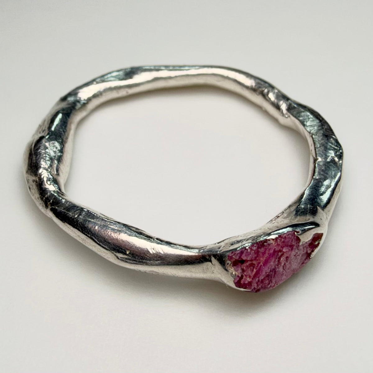 Singular Ruby Ring