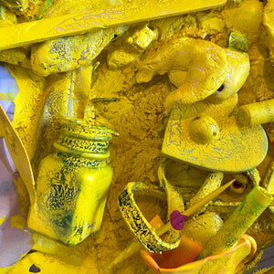 Scissors and Things, Yellow and Pink