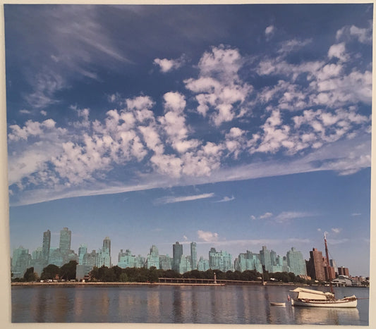 Blue Sky, Blue Boat, Blue City - Andrea Corson