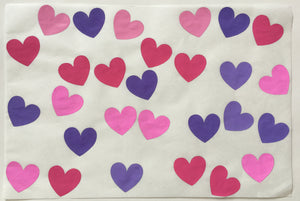 28 Hearts, Pinks and Purples