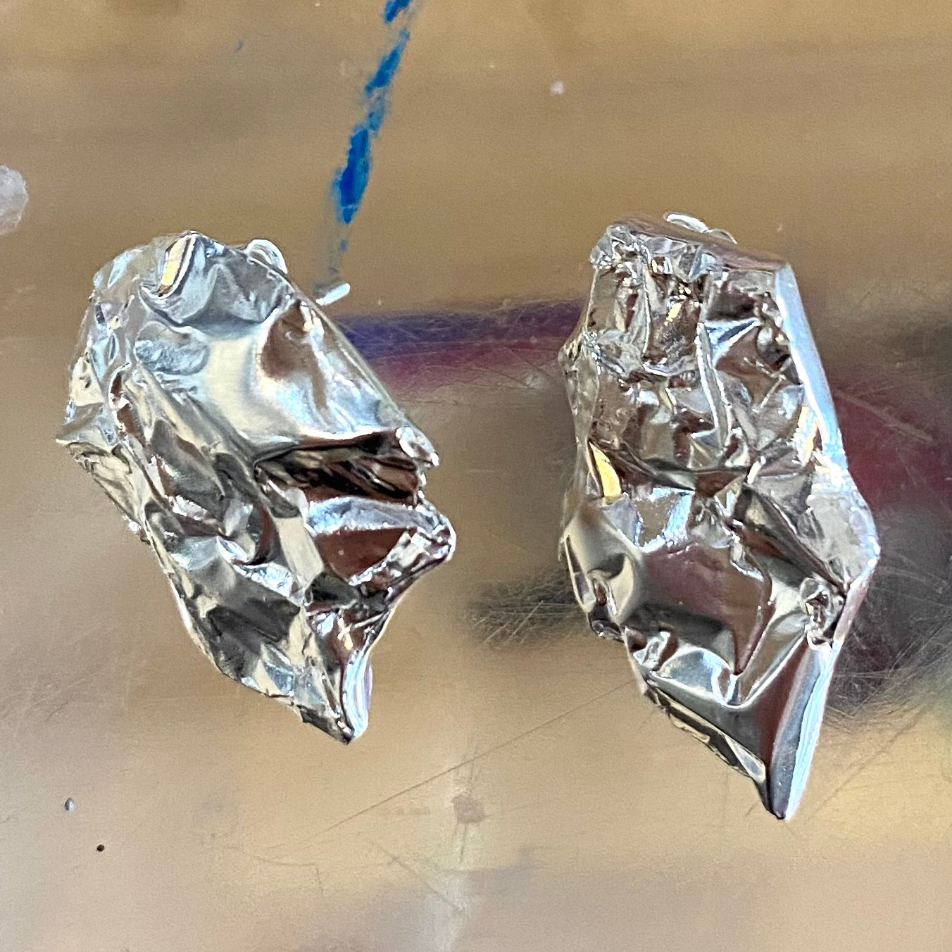 Freshly Foil Earrings