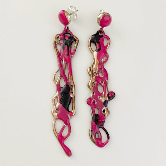Swing Pink Earrings